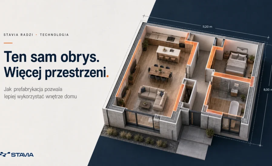 Ten sam obrys więcej przestrzeni